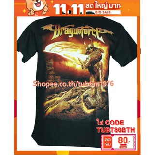 เสื้อวง Dragonforce เสื้อวงร็อค เมทัล สากล เสื้อวินเทจ ดรากอนฟอร์ซ DGF1333