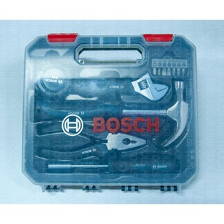 ชุดเครื่องมือช่างอเนกประสงค์  12 ชิ้น Bosch (2607002793) -ชุดเช็ตเครื่องมือพื้นฐานประจำบ้านขนาดกะทัดรัด