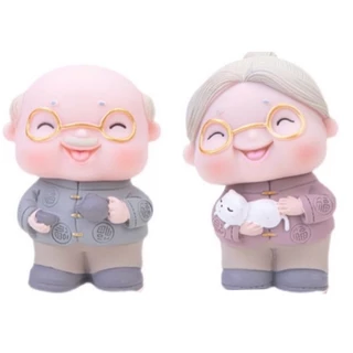 [จุด] พาสเตอร์เค้กวันเกิดเด็กคุณปู่และยาย