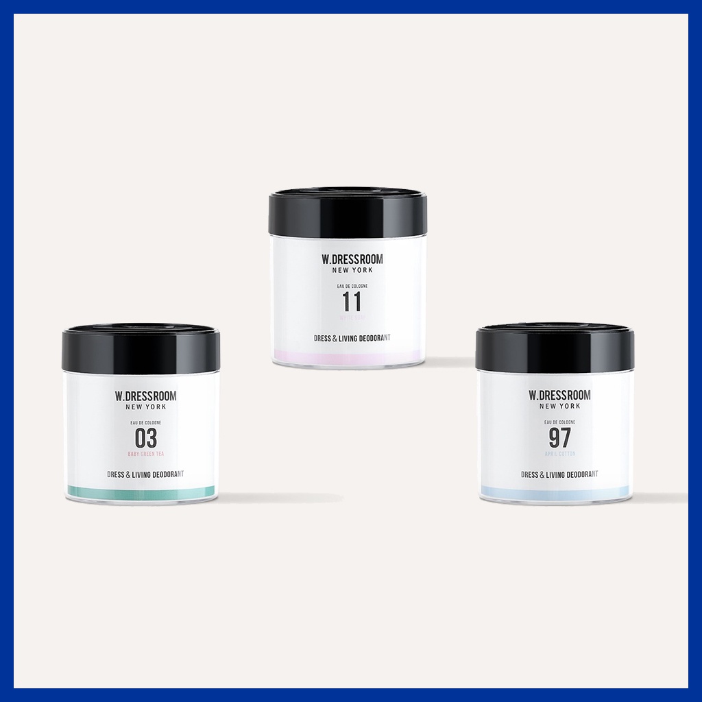 W.DRESSROOM DRESS & LIVING DEODORANT 110g 3 TYPE - NO.03 / NO.11 / NO.97