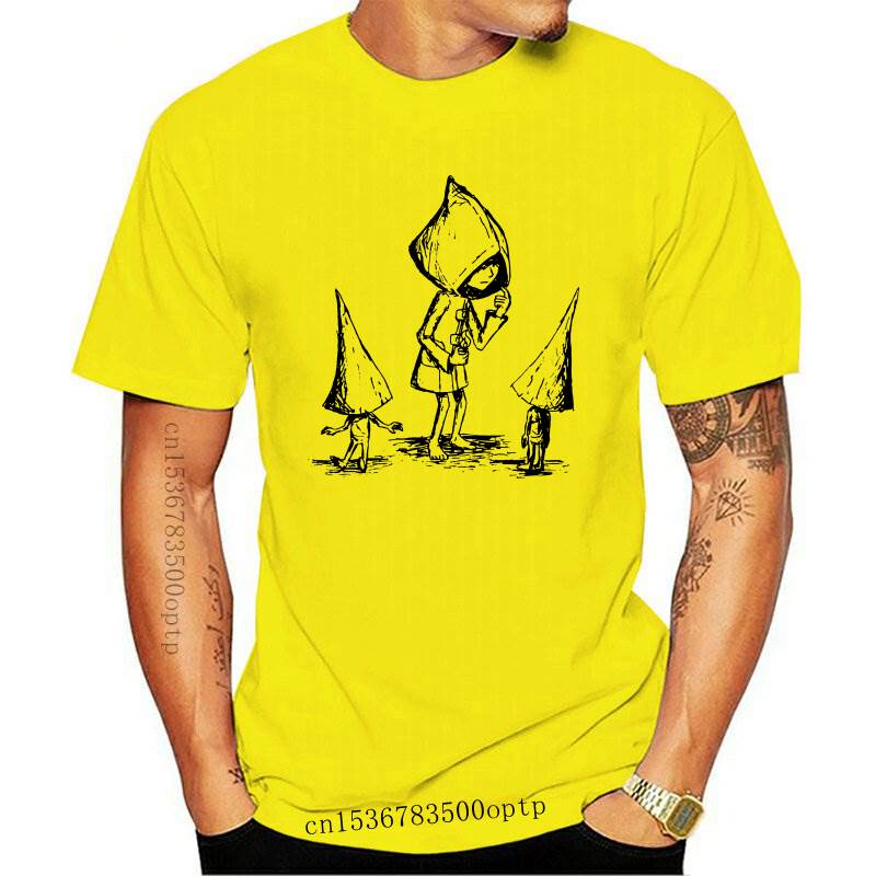 [COD]เสื้อยืด พิมพ์ลายกราฟฟิค Little Nightmares Game Talk ทรงหลวม สไตล์ฮาราจูกุ สําหรับผู้ชาย FDdmmg