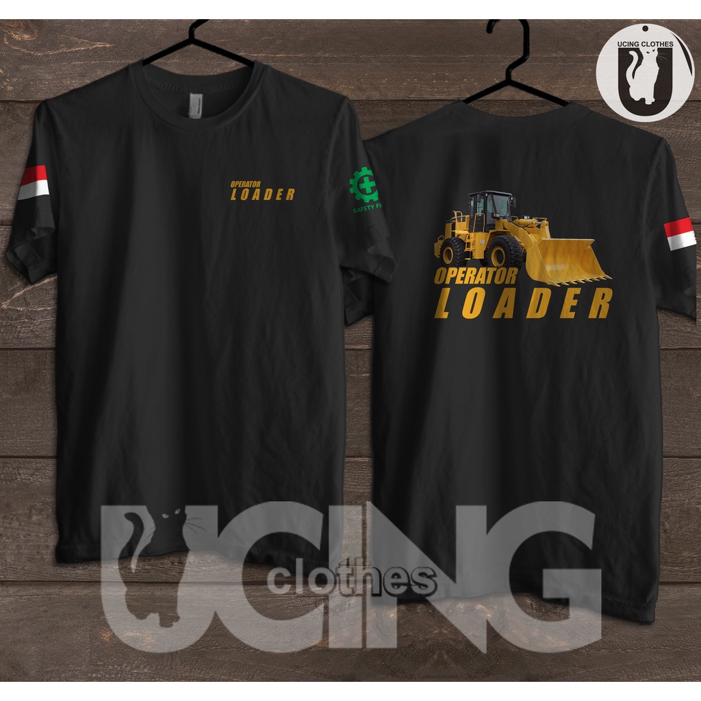 Loader Machine Operator Loader เสื้อยืด Distro