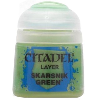 [Paint] Citadel LAYER: SKARSNIK GREEN