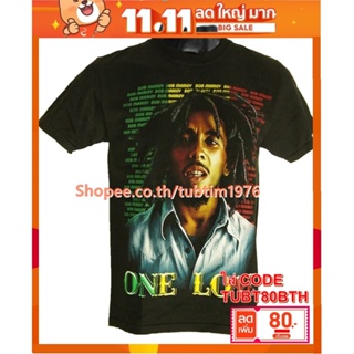 เสื้อวง Bob Marley เสื้อวงดนตรีต่างประเทศ เสื้อวินเทจ บ็อบ มาร์เลย์ TDB6034