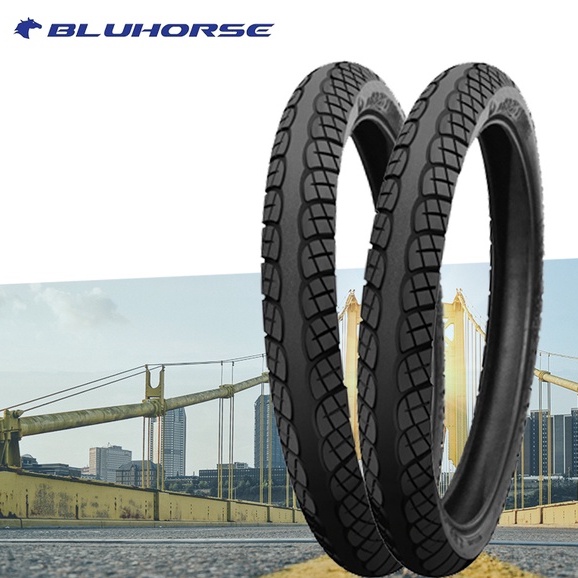 ยางนอกมอเตอร์ไซค์ BLUHORSE D983 Wave110I
