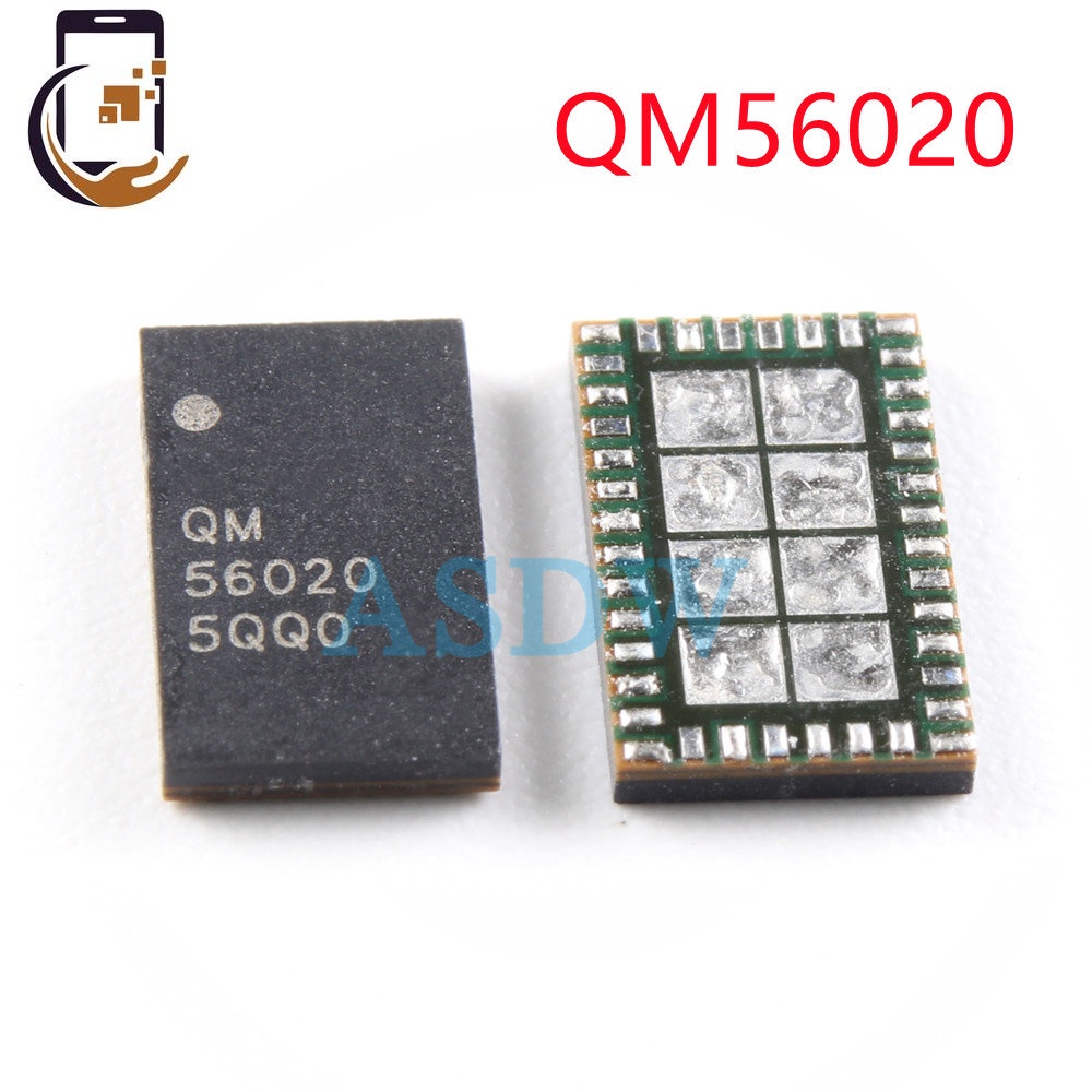 5 ชิ้น/ล็อต QM56020 โทรศัพท์มือถือเครื่องขยายเสียง IC