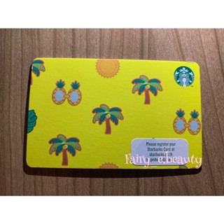 [พร้อมส่ง] Starbucks card &lt;มีเงินในบัตร 100฿&gt;