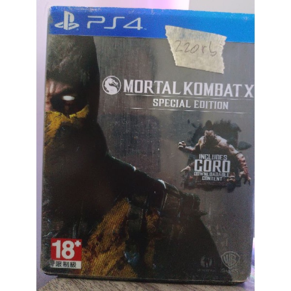 เทปคาสเซ็ต Mortal Kombat X รุ่นพิเศษ Playstation 4 PS4