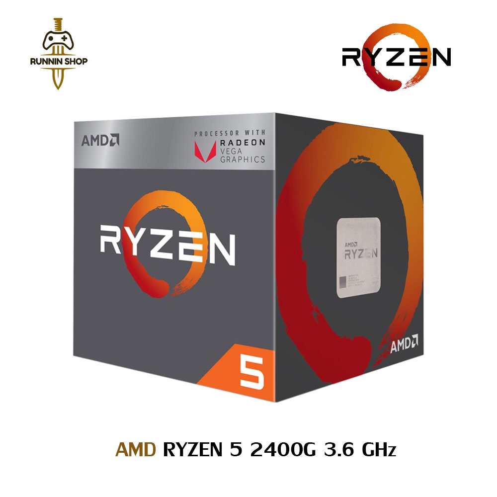 [สินค้ามือสอง] CPU (ซีพียู) AMD RYZEN 5 2400G 3.6 GHz