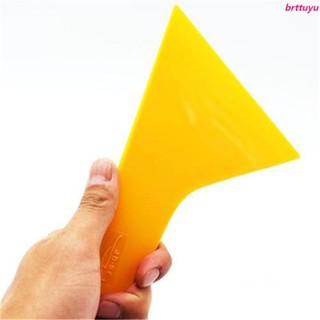 ไม้พายฟอยล์พลาสติก สีเหลือง สําหรับขูดฟิล์มรถยนต์
