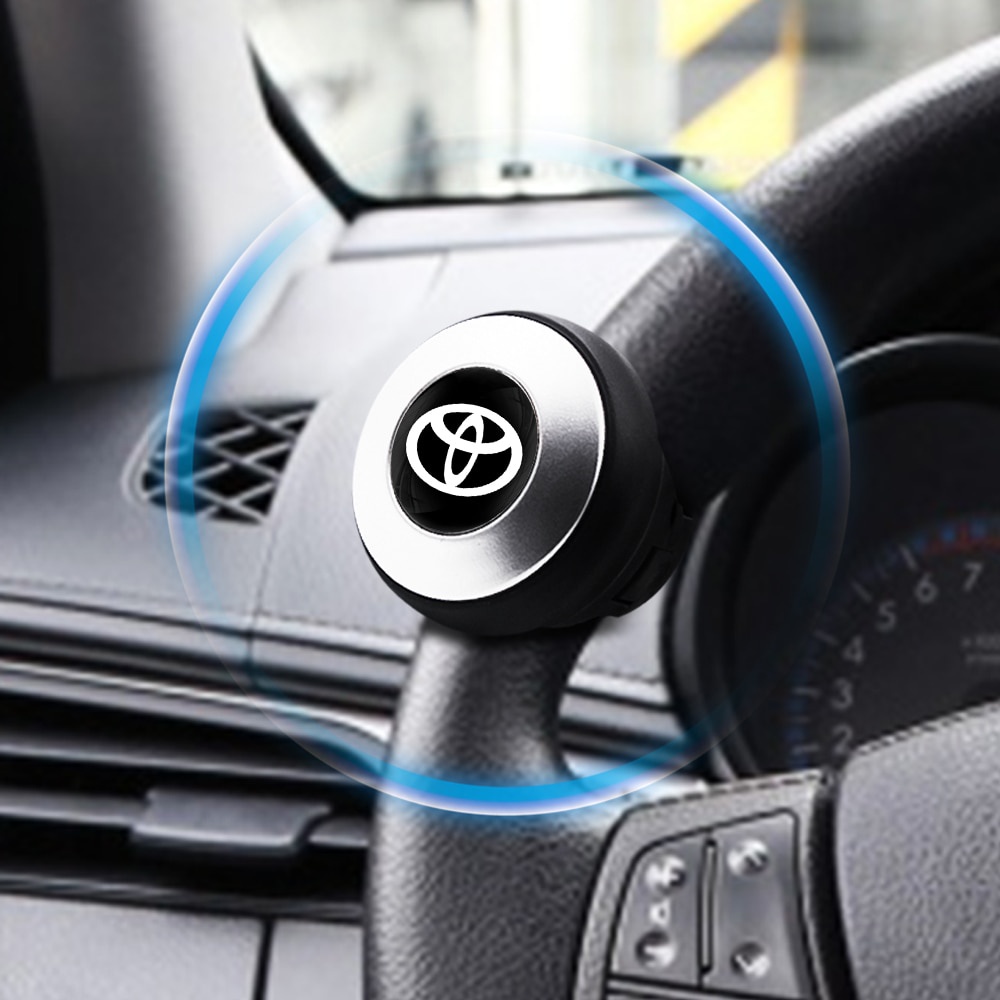 ลูกบิดซิลิโคน 360 องศา สําหรับ Toyota Camry40 Chr TRD Corolla Rav4 Yaris Prius