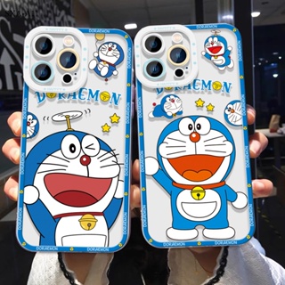 Compatible With Samsung Galaxy A11 A12 A13 A21S A31 A32 A51 A71 4G 5G เคสซัมซุง สำหรับ Soft TPU ใส Case Doraemon เคส เคสโทรศัพท์ เคสมือถือ เคสนิ่ม Full Cover