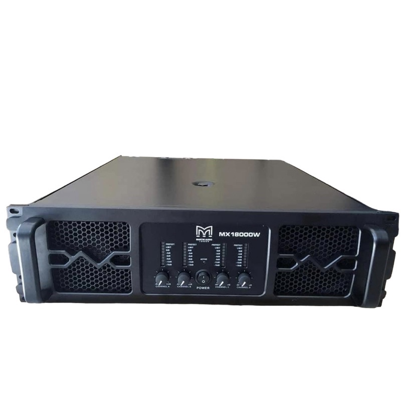 รุ่นนิยม กำลังวัตต์จัดเต็ม MARTIN MX18000W   4 แชลแนล