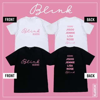 ร้านไทย🇹🇭เสื้อ 💖 BLINK : B L A C K P I N K JISOO JENNIE LISA ROSE tee