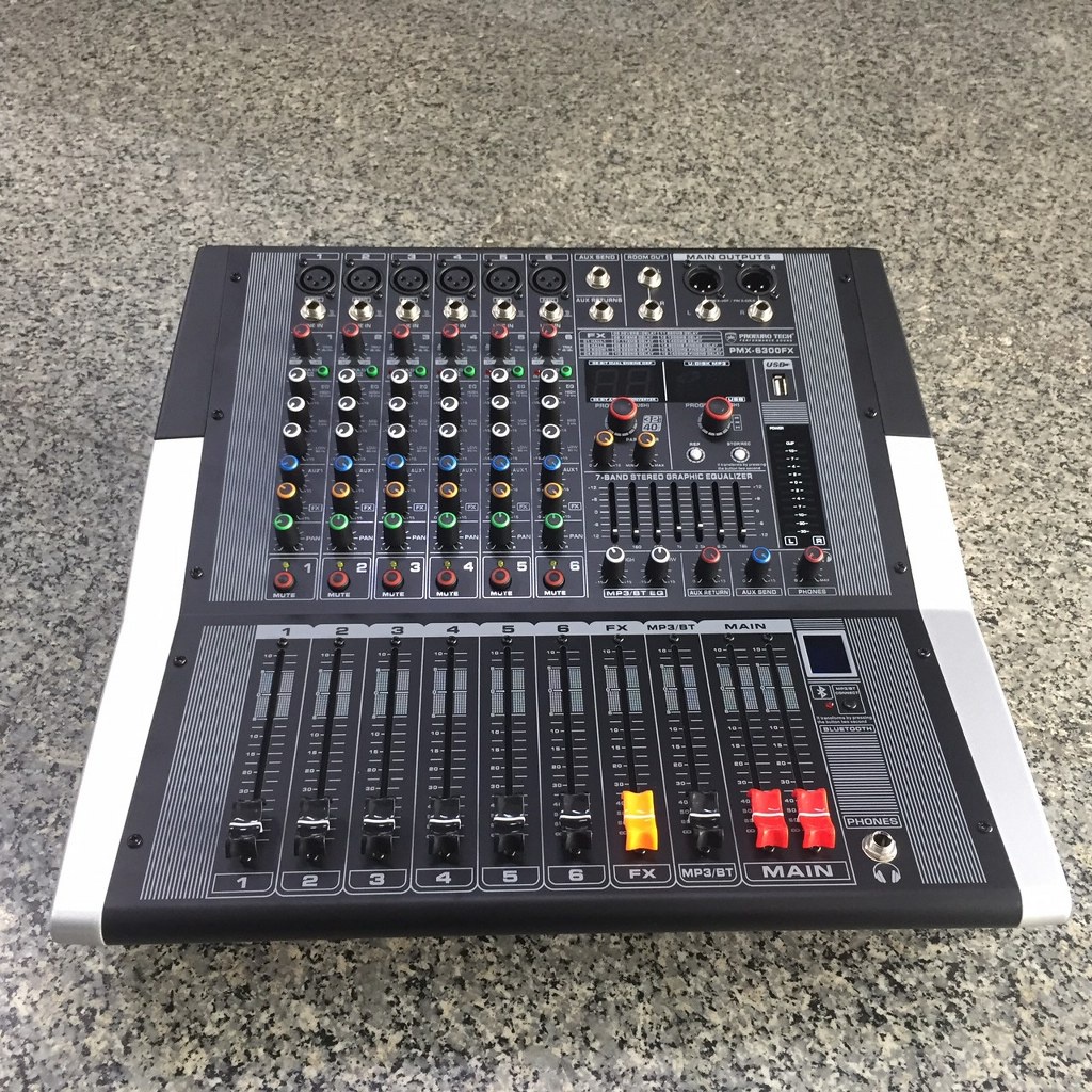 PROEUROTECH PMX-6300FX POWERMIXER+BLUETOOTH