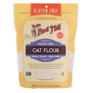 Bobs Red Mill Gluten Free Oat Flour Whole Grain 510g.อาหาร วัตถุดิบ แป้งทำขนม