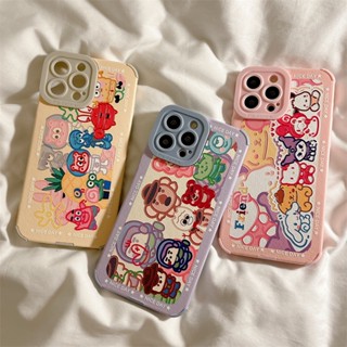 Spot cartoon cute cartoon family Buzz Lightyear Apple phone case applies to iPhone case 13 12 Proma X11 RXS Max 13 Pro iPhone 14 14 Proma X78 Plus 6 Plus