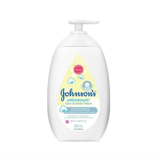 Johnsons จอห์นสัน คอนตอนทัช เฟชแอนด์ เบบี้โลชั่น ขนาด500มล 1 ขวด