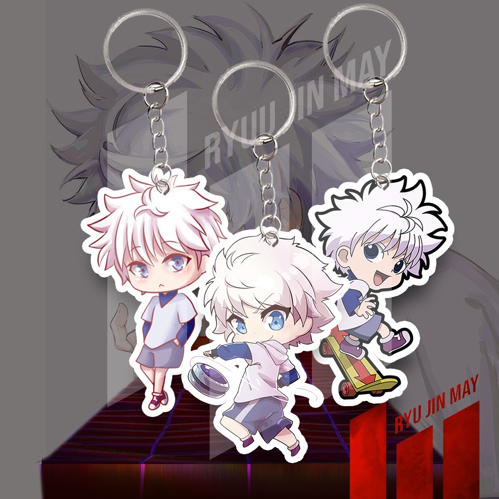 Hp GANTUNGAN พวงกุญแจ/พวงกุญแจ/ที่แขวนโทรศัพท์มือถือ - Hunter X Hunter - Killua