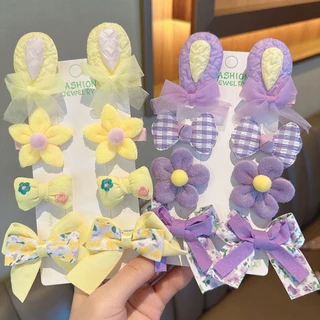 บ้านพลู🏠 กิ๊บติดผม กิ๊บโบว์ หูกระต่าย ดอกไม้ น่ารัก สำหรับเด็กผู้หญิง กิ๊บเซต ผู้หญิง