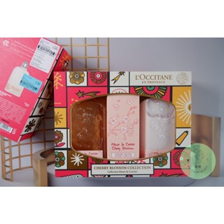 LOCCITANE Cherry Blossom Holiday Kit ป้ายKing Power