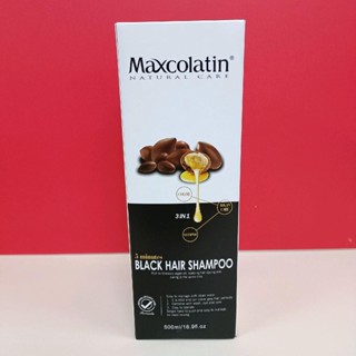 ตัดผมชาย บาเบอร์ Maxcolatin แชมพูปิดผมหงอก 500ml