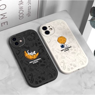 1033 เคส พร้อมส่ง เคสมือถือ TPU สกีนลายอวกาศดำ/ลายพระจันทร์อวกาศดำ