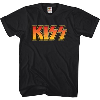 KISS Logo t-shirt เสื้อเชิ้ต เสื้อทหาร