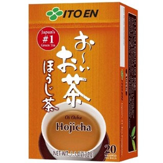 อิโตเอน ชาซอง ชาไอโอฉะ โฮจิฉะ Itoen Oi Ocha Houjicha Tea Bags 32g.