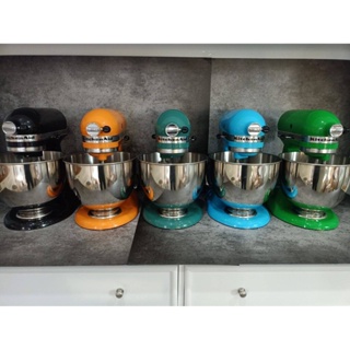 KitchenAid เครื่องผสมอาหาร KitcheAid Artisan 5 QT รุ่นยกหัว เครื่องนอก 110V *แถมฟรีหม้อแปลงไฟฟ้า 500W.