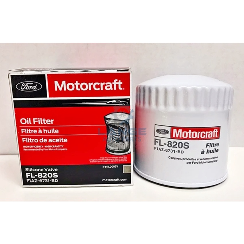 Motorcraft - กรองน้ำมันสำหรับ FORD MAZDA FL910S FL820S FL-910S FL-820S