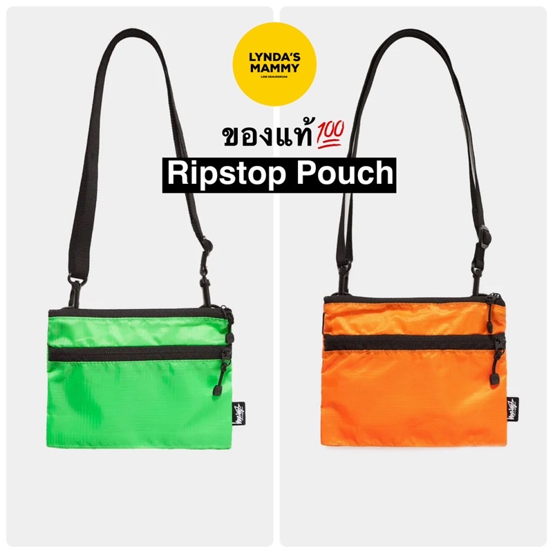 พร้อมส่ง STB6 กระเป๋าสะพาย Stussy Ripstop Pouch ของแท้