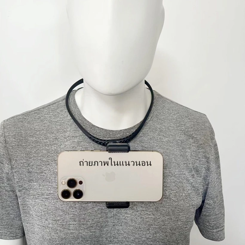ขายึดคล้องคอ Neck Camera Holder Mount for GoPro Hero 13/12/11/10/9/8/7/6/5/4 และโทรศัพท์ ทุกรุ่น วัสดุABS thumbnail 6