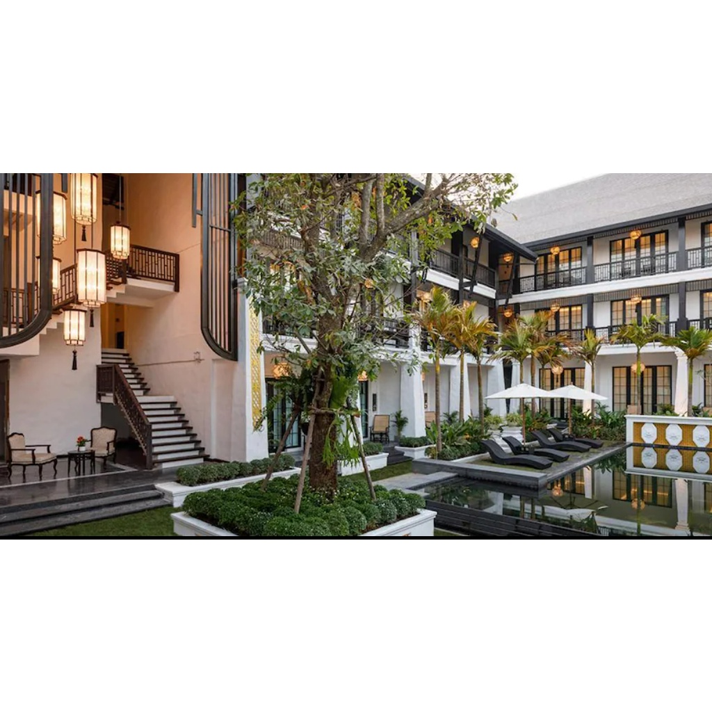 Voucher : Aksara Heritage Chiang Mai เชียงใหม่ ห้อง Deluxe พร้อมอาหารเช้า 2 ท่าน