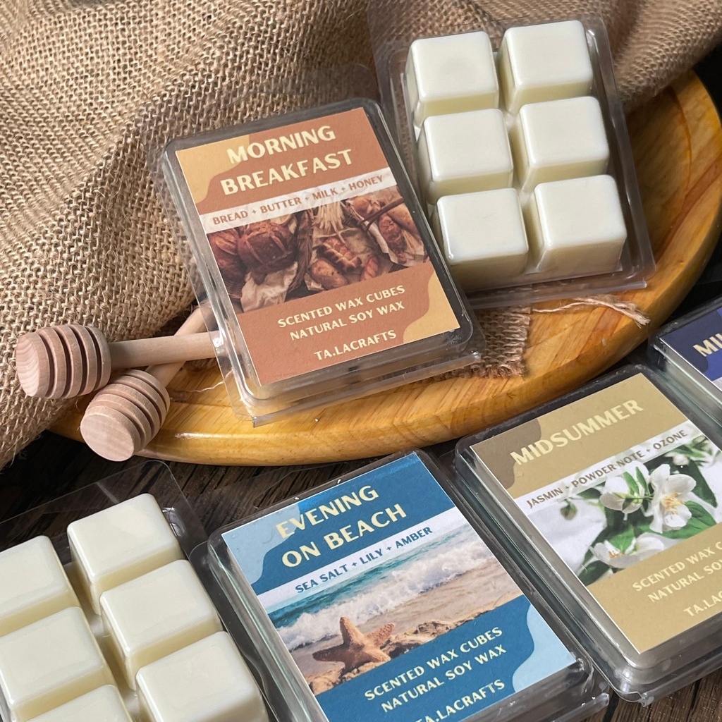 wax melts 70 ml. เทียนหอมแบบก้อน ใช้ละลายบนเตาอโรมา