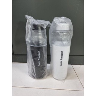 ขวดอเมซอน แก้วอเมซอน Amazon black &amp; white, Amazon Pastel Water Bottle