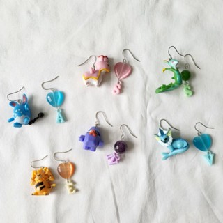 Pokemon earrings ต่างหูโปเกมอน โปเกมอน Pokémon go nintendo