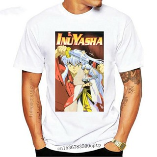 Japan Trend Animation Comics Inuyasha Mens 100 % Cotton Cotton Berry Short -sleeved Cartoon T -shirt เสื้อยืด