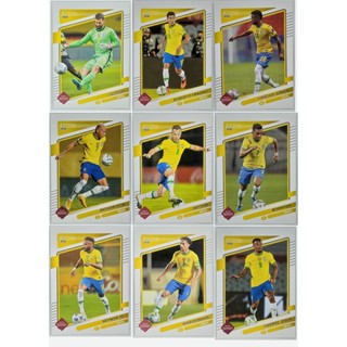 การ์ดฟุตบอล ฟุตบอลโลก ใบเบส ทีมบราชิล Donruss 21-22 FIFA WORLD CUP Qut_ar 2022