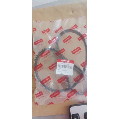 สายพานหม้อน้ำ   EF45 EF49 EF514T EF31 EF35 EF39 เบอร์ 40 ของแท้ ยันม่าร์ แทรคเตอร์ สายพาน สายพานพัดล