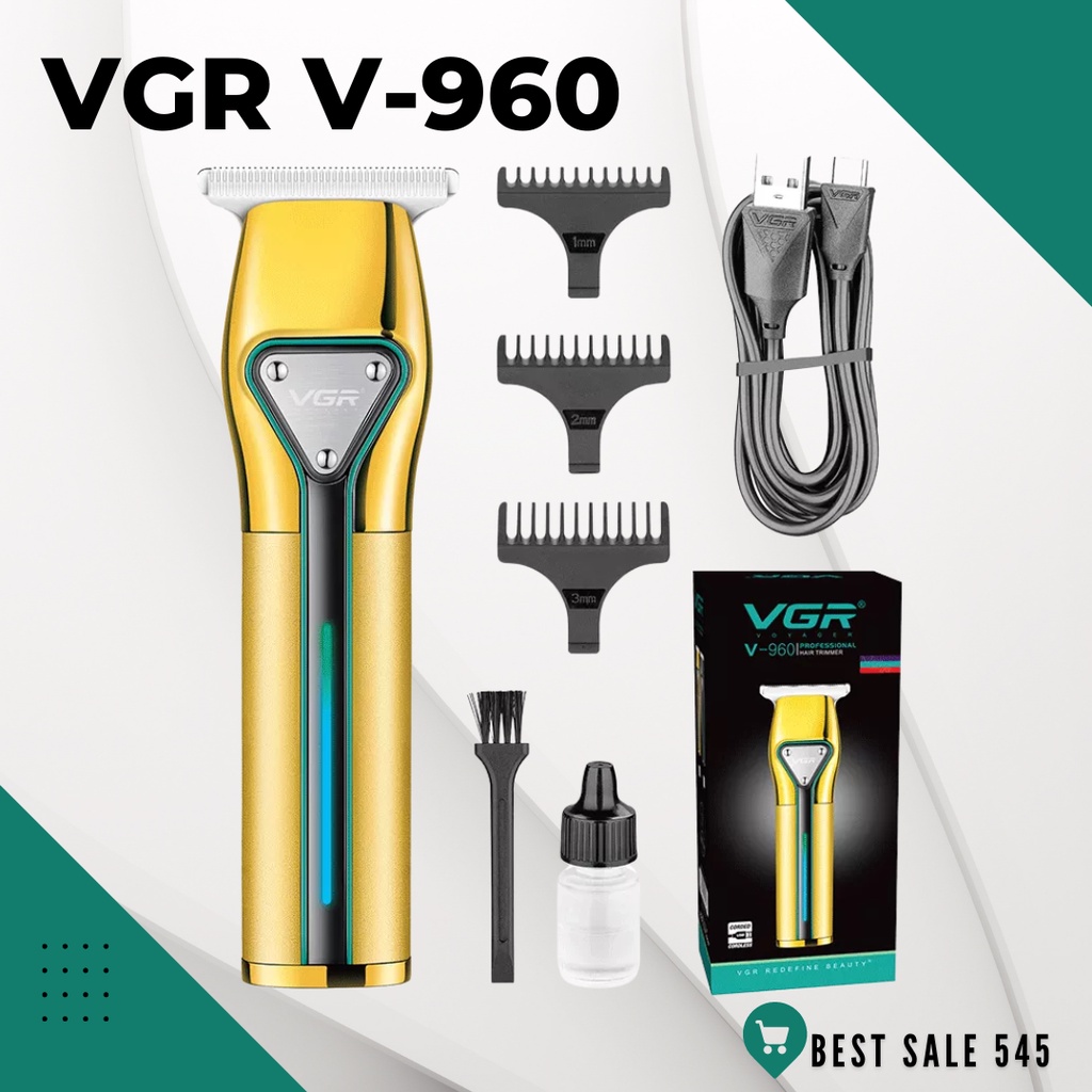ปัตตาเลี่ยนไร้สาย VGR Trimmer รุ่น V-960
