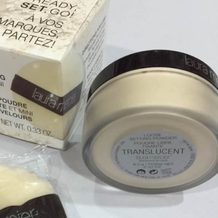 กระปุก LAURA แป้ง ฝุ่น ลอร่า ของแท้ ล็อตใหม่ ไม่มีกล่อง แป้งฝุ่น ทรานลูเซนต์ Laura laura mercier translucent