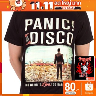 เสื้อวง Panic At The Disco เสื้อยืดลาย แพนิค! แอท เดอะ ดิสโก้ เสื้อร็อค เสื้อทัวร์ เสื้อวินเทจ RCM1600