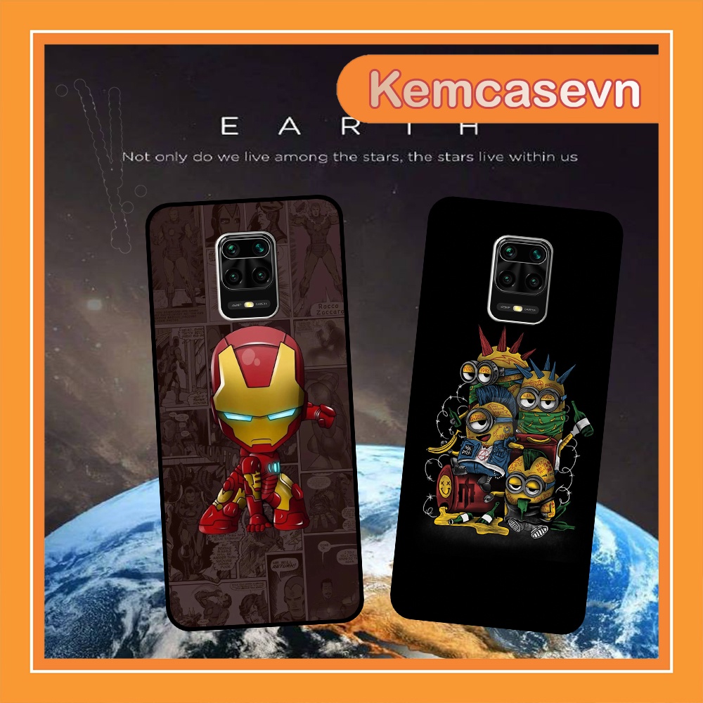 Xiaomi Redmi Note 9 - Redmi Note 9S - เคส Redmi Note 9 Pro พิมพ์ลาย Universe, Maral, Luffy Cute-Tren