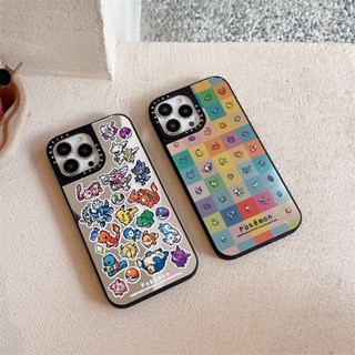 Casetify เคสโทรศัพท์มือถือ TPU กระจก กันกระแทก ลายโปเกม่อน มีลายด้านข้าง สําหรับ iPhone 14 Pro MAX 14 Plus 13 Pro MAX 12 Pro MAX 11