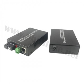 Media converter 10/100M/1RJ45 +Port SC+ RS485