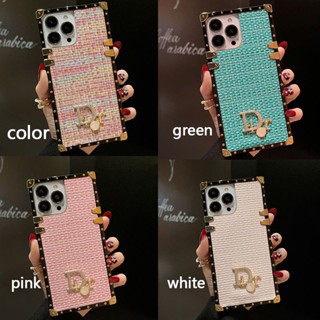สําหรับ OPPO Reno8Z Reno7Z Reno6Z 5G Reno8 Reno7 Reno5 Reno 7Z 8Z 6Z 7 7Pro 8 8Pro plus 5 5Pro 4 4Pro 8Pro+ เคสมือถือ Soft TPU Case เคสโทรศัพท์ เปลือกหนัง Luxury Glitter Trend Woven Pattern เคสซิลิโคน เปลือกโทรศัพท์