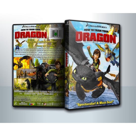 [ DVD CarToon มีปก+สกรีนแผ่น-ไม่มีกล่อง ]  How to Train Your Dragon อภินิหารไวกิ้งพิชิตมังกร ( 1 DVD