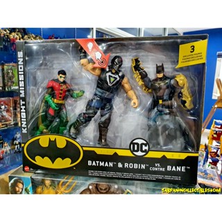 [2018.09] Mattel Batman Missions Robin, Bane, Batman 6-Inch Basic Figures 3-Pack