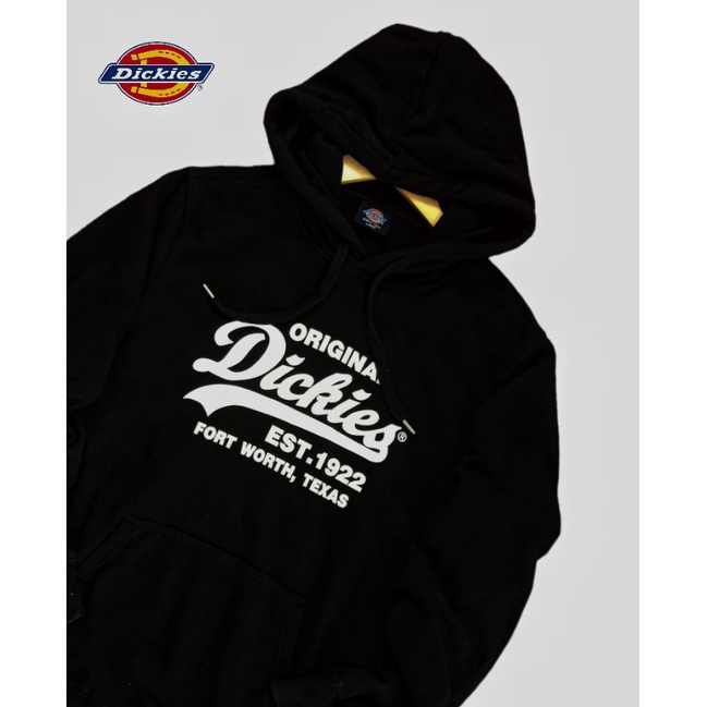 DICKIES Hitam เสื้อกันหนาว มีฮู้ด สีดํา